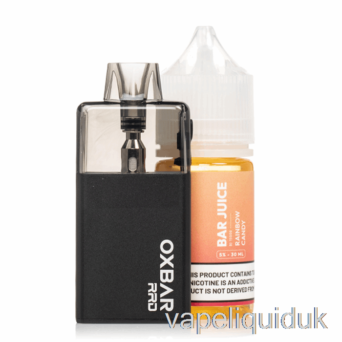 Bar Juice x OXBAR RRD Disposable Rainbow Candy Vape Juice